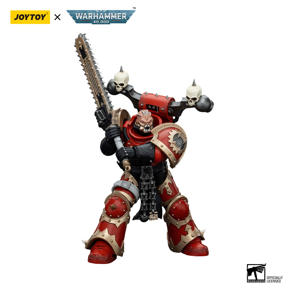 World Eaters Khorne Berzerker with Eviscerator Chainsword - view 11