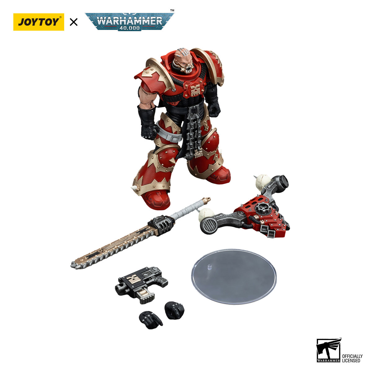 World Eaters Khorne Berzerker with Eviscerator Chainsword - view 12