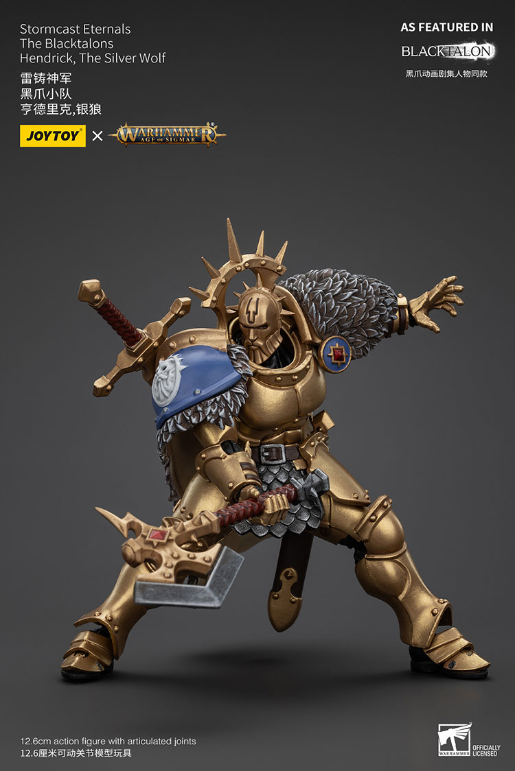 Stormcast Eternals The Blacktalons Hendrick, The Silver Wolf - view 3