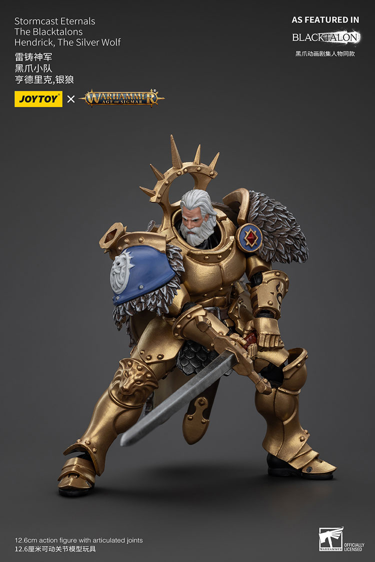 Stormcast Eternals The Blacktalons Hendrick, The Silver Wolf - view 7