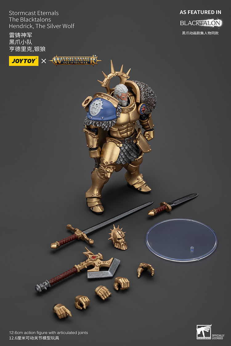 Stormcast Eternals The Blacktalons Hendrick, The Silver Wolf - view 8