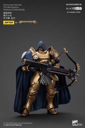 Stormcast Eternals The Blacktalons Shakana Goldenblade - Premium action figure - $64.99