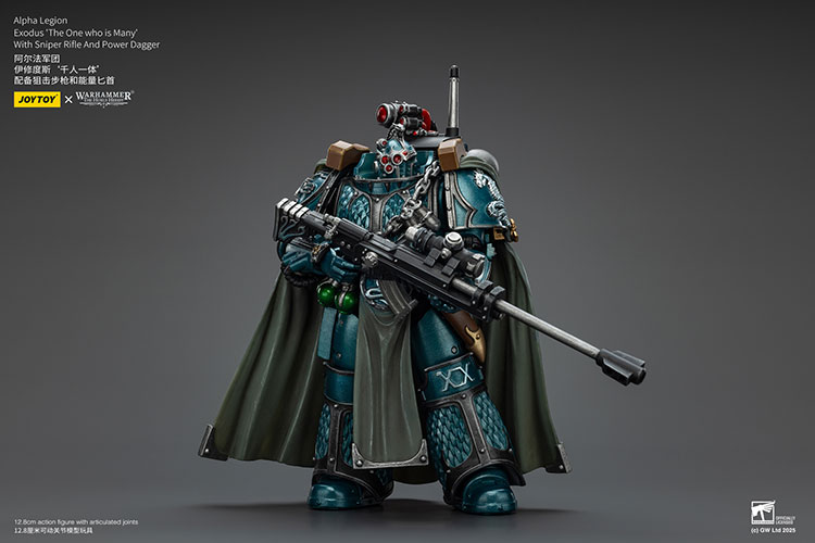 Alpha Legion Exodus 'The One who is Many’ With Sniper Rifle And Power Dagger - view 3