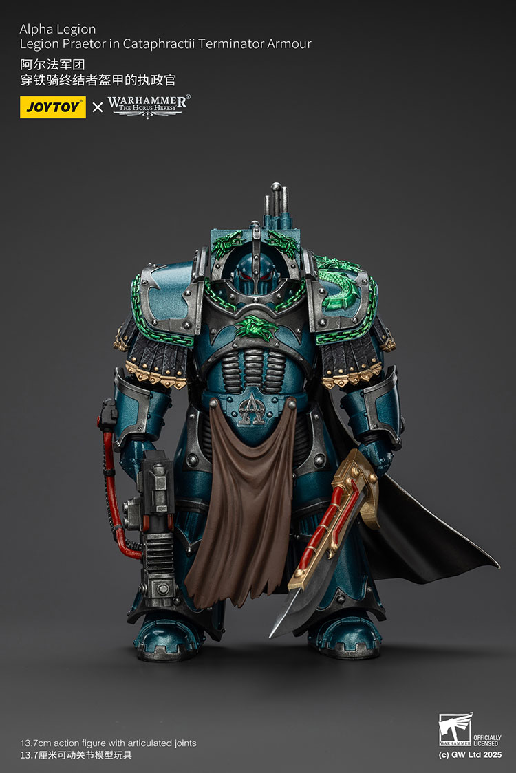 Alpha Legion Legion Praetor in Cataphractii Terminator Armour - main product image