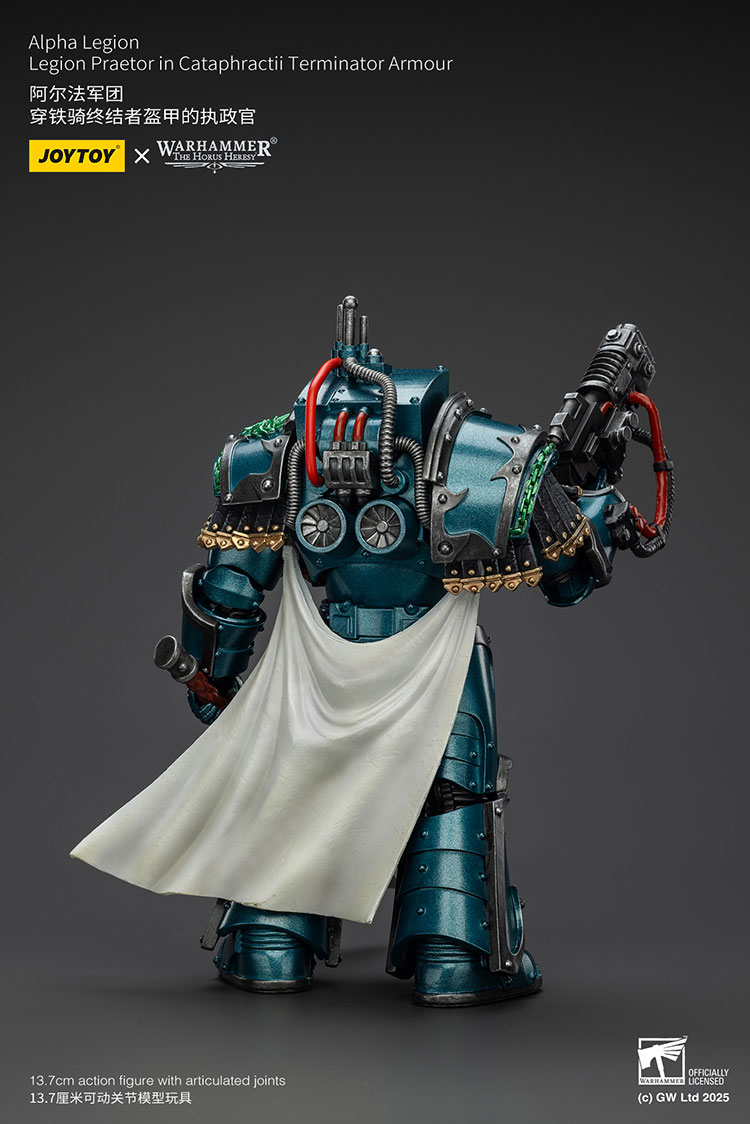 Alpha Legion Legion Praetor in Cataphractii Terminator Armour - view 3