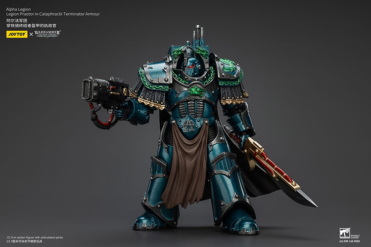 Alpha Legion Legion Praetor in Cataphractii Terminator Armour - view 5