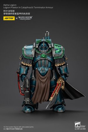 Alpha Legion Legion Praetor in Cataphractii Terminator Armour - Premium action figure - $69.99