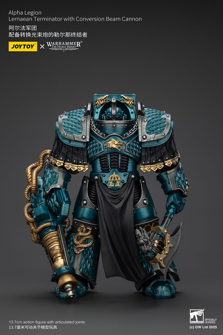 Alpha Legion Lernaean Terminator with Conversion Beam Cannon - main product image
