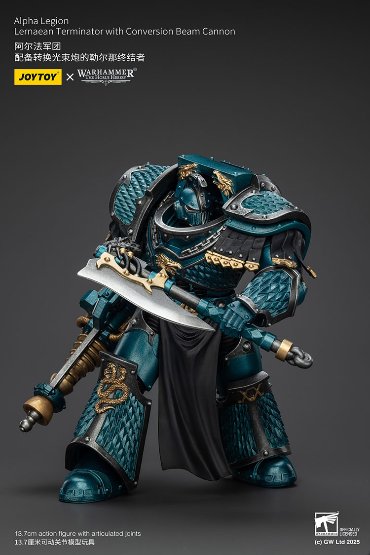 Alpha Legion Lernaean Terminator with Conversion Beam Cannon - view 5