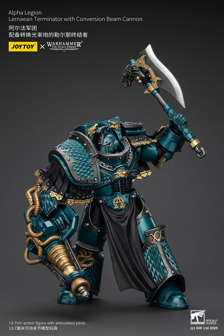 Alpha Legion Lernaean Terminator with Conversion Beam Cannon - view 6