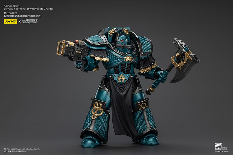Alpha Legion Lernaean Terminator with Volkite Charger - view 5