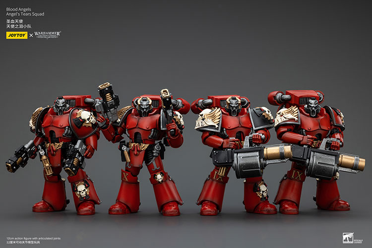 Blood Angels Angel's Tears Squad Arch-Erelim with Angel's Tears Grenade Launcher - view 2