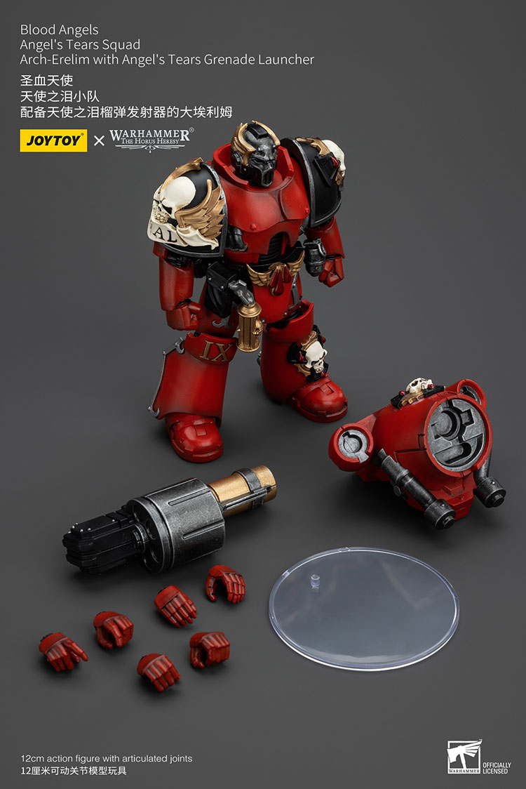Blood Angels Angel's Tears Squad Arch-Erelim with Angel's Tears Grenade Launcher - view 9