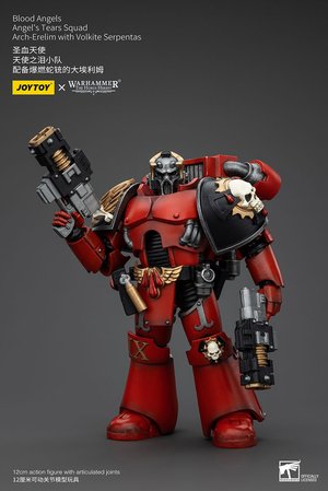 Blood Angels Angel's Tears Squad Arch-Erelim with Volkite Serpentas - Premium action figure - $44.99