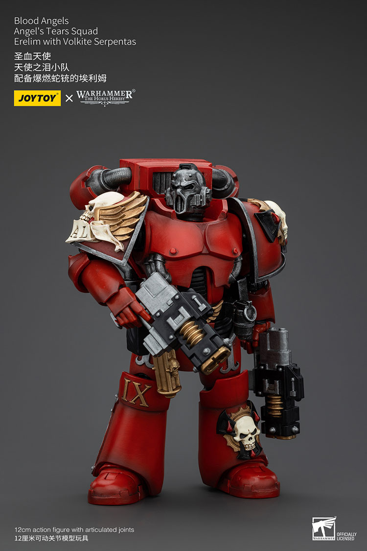 Blood Angels Angel's Tears Squad Erelim with Volkite Serpentas - main product image