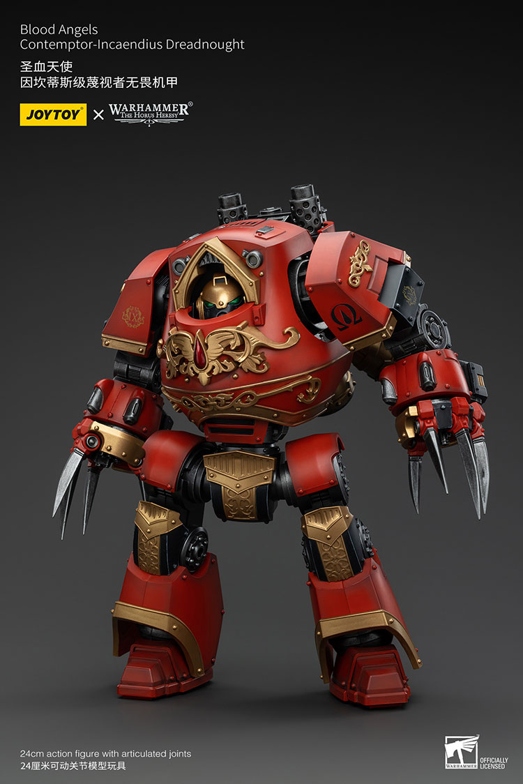 Blood Angels Contemptor-Incaendius Dreadnought - view 2