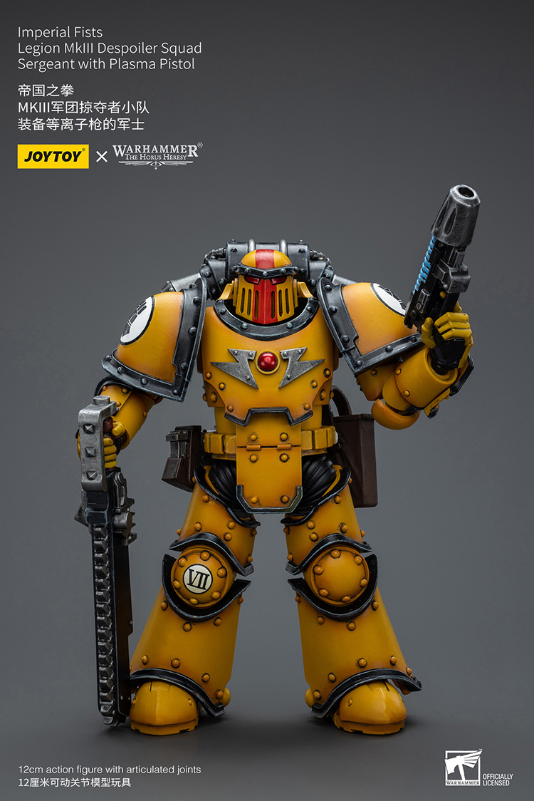Imperial Fists Legion MkIII Despoiler Squad Sergeant with Plasma Pistol - main product image