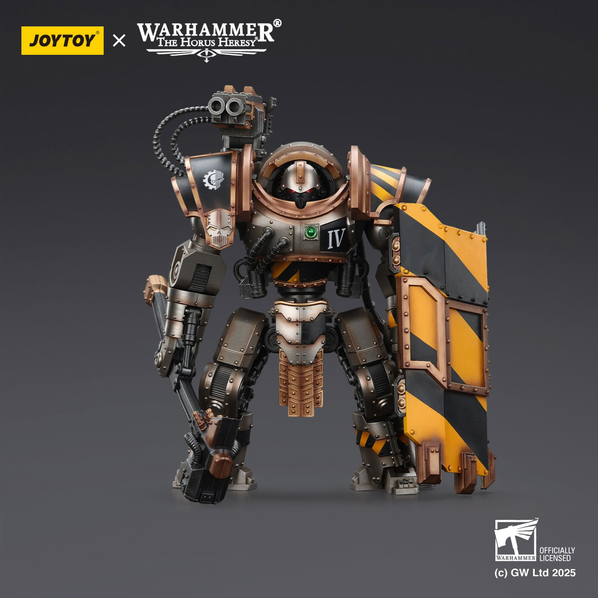 Iron Warriors Iron Circle Domitar-Ferrum Class Battle-automata with Karceri Battle Shield and Graviton Crusher - view 17