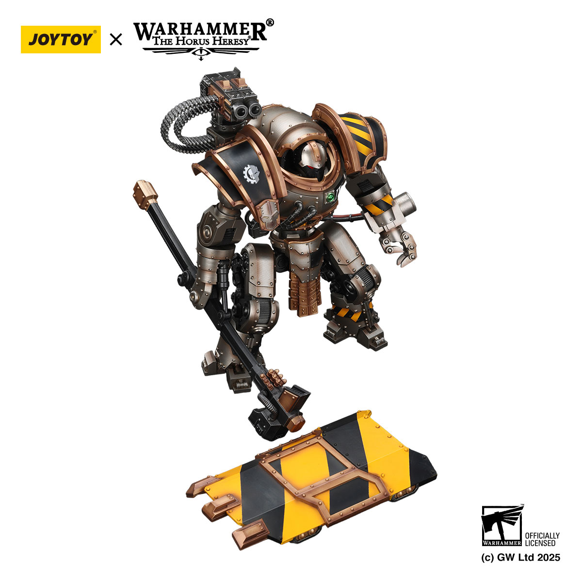 Iron Warriors Iron Circle Domitar-Ferrum Class Battle-automata with Karceri Battle Shield and Graviton Crusher - view 22