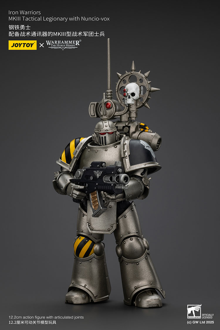 Iron Warriors MKIII Tactical Legionary with Nuncio-vox - main product image