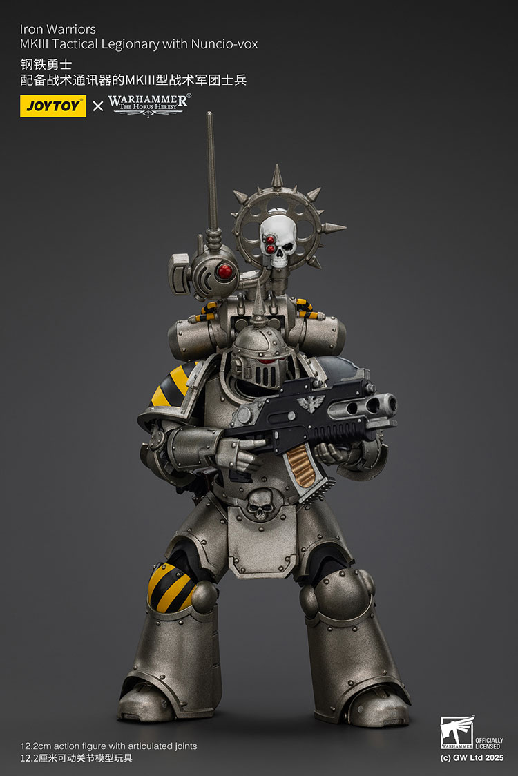 Iron Warriors MKIII Tactical Legionary with Nuncio-vox - view 3