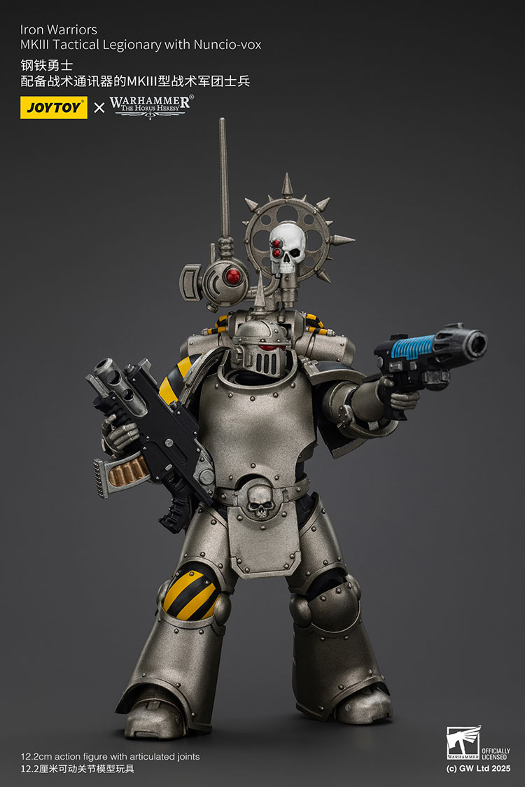 Iron Warriors MKIII Tactical Legionary with Nuncio-vox - view 6