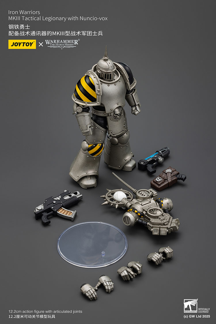 Iron Warriors MKIII Tactical Legionary with Nuncio-vox - view 8