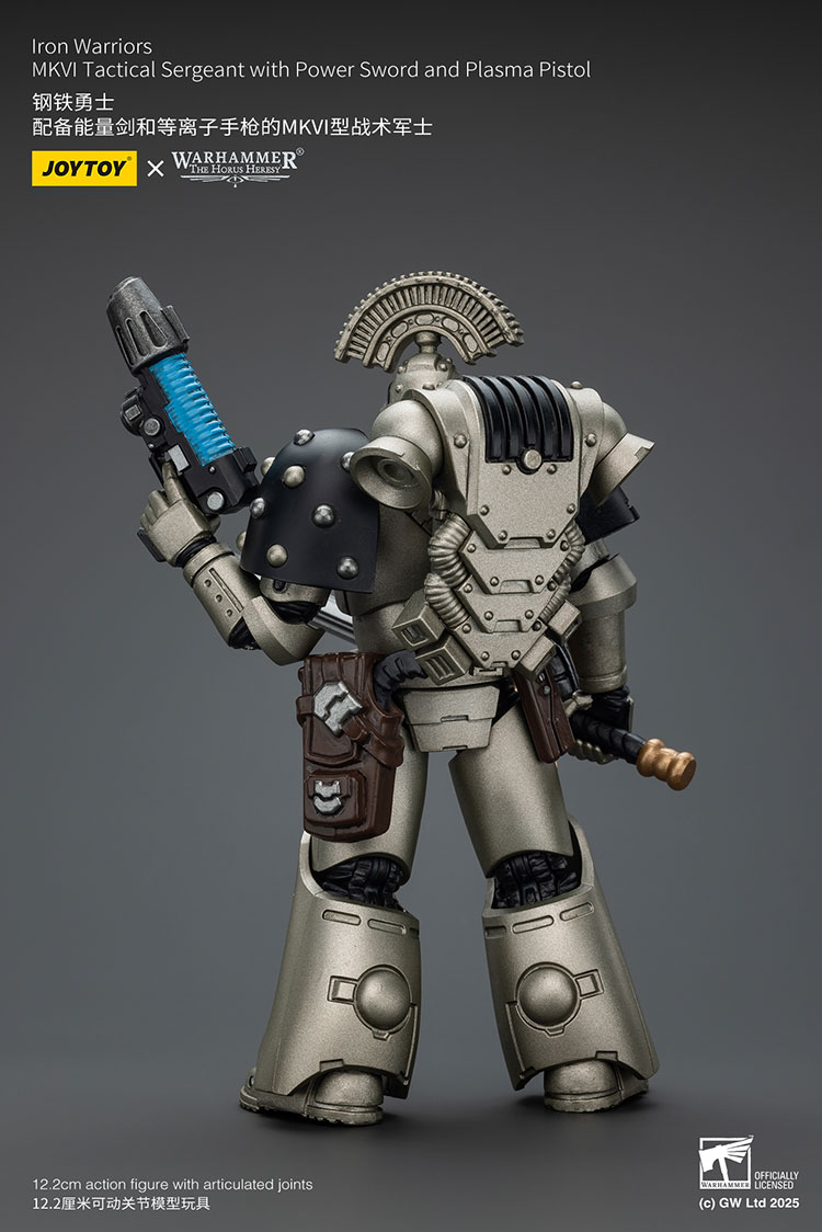 Iron Warriors MKVI Tactical Sergeant with Power Sword and Plasma Pistol - view 3