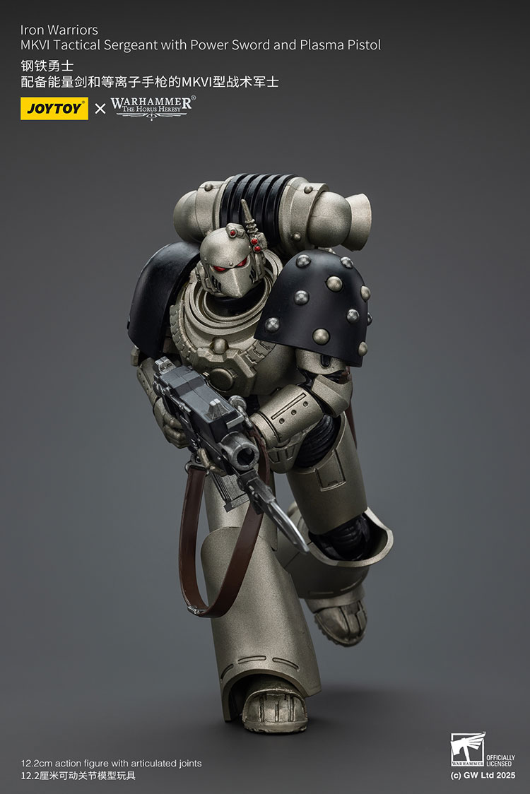 Iron Warriors MKVI Tactical Sergeant with Power Sword and Plasma Pistol - view 8