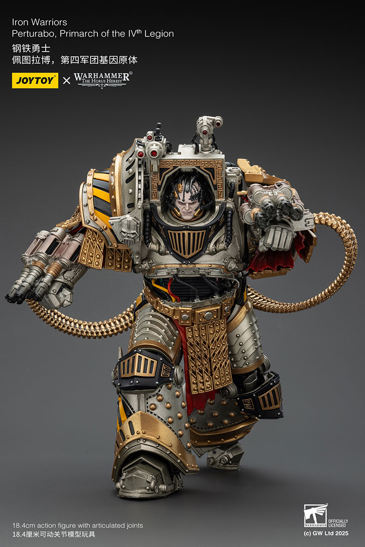 Iron Warriors Perturabo, Primarch of the lVthLegion - view 16
