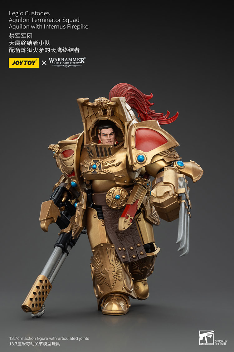 Legio Custodes Aquilon Terminator Squad Aquilon with Infernus Firepike - view 5