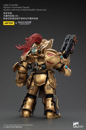 Legio Custodes Aquilon Terminator Squad Aquilon with twin-linked Adrathic Destructor - Premium action figure - $64.99