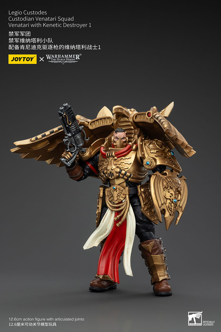 Legio Custodes Custodian Venatari Squad Venatari with Kenetic Destroyer 1 - main product image
