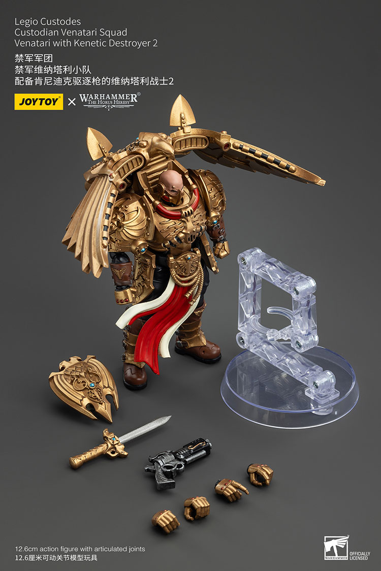 Legio Custodes Custodian Venatari Squad Venatari with Kenetic Destroyer 2 - view 9