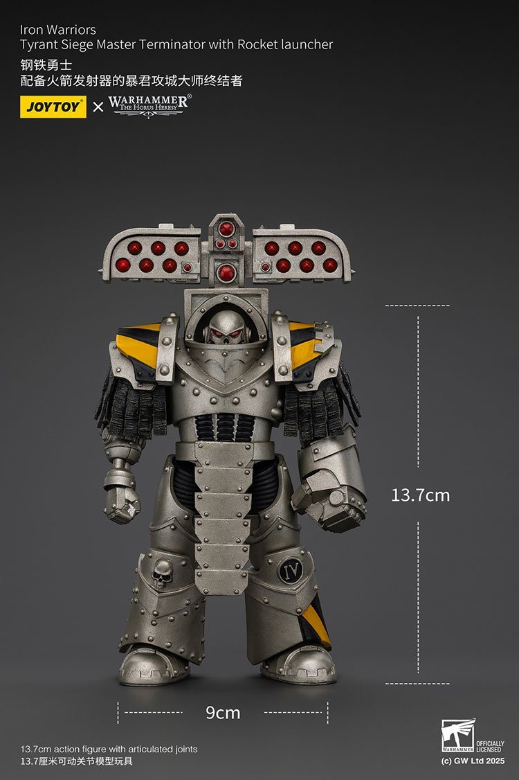 lron Warriors Tyrant Siege Master Terminator with Rocket launcher - view 11
