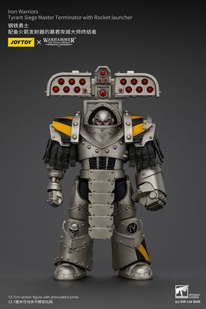 lron Warriors Tyrant Siege Master Terminator with Rocket launcher - Premium action figure - $45.99