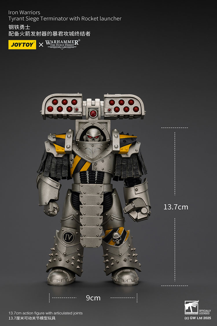 lron Warriors Tyrant Siege Terminator with Rocket launcher - view 9