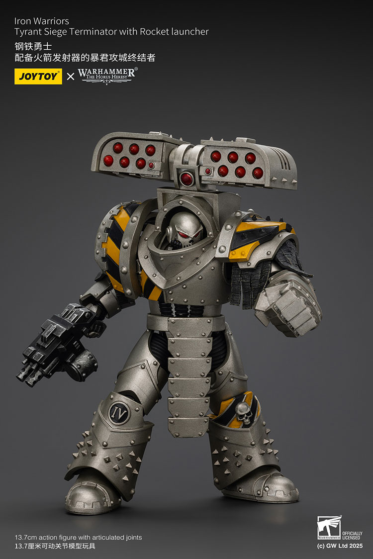 lron Warriors Tyrant Siege Terminator with Rocket launcher - view 4