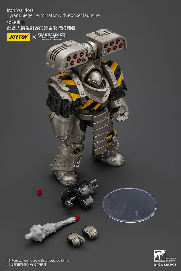 lron Warriors Tyrant Siege Terminator with Rocket launcher - view 8