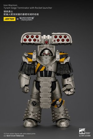lron Warriors Tyrant Siege Terminator with Rocket launcher - Premium action figure - $45.99