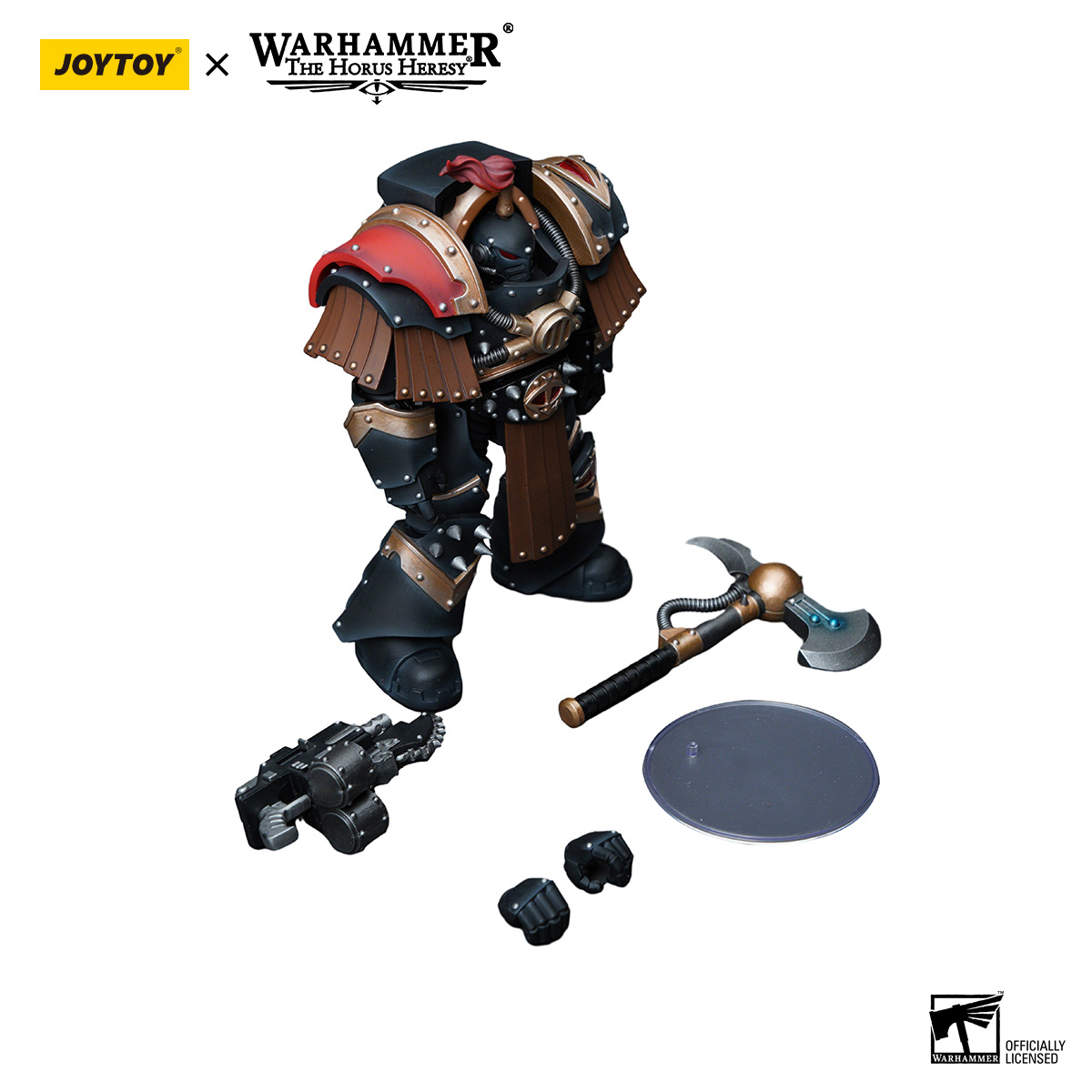 Sons of Horus Justaerin Terminator Squad Justaerin with Carsoran Power Axe - view 11