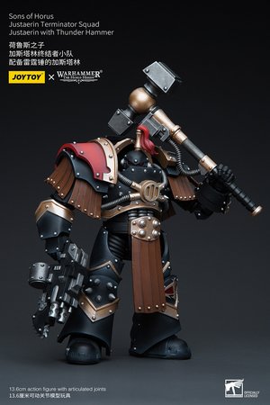 Sons of Horus Justaerin Terminator Squad Justaerin with Thunder Hammer - Premium action figure - $57.99