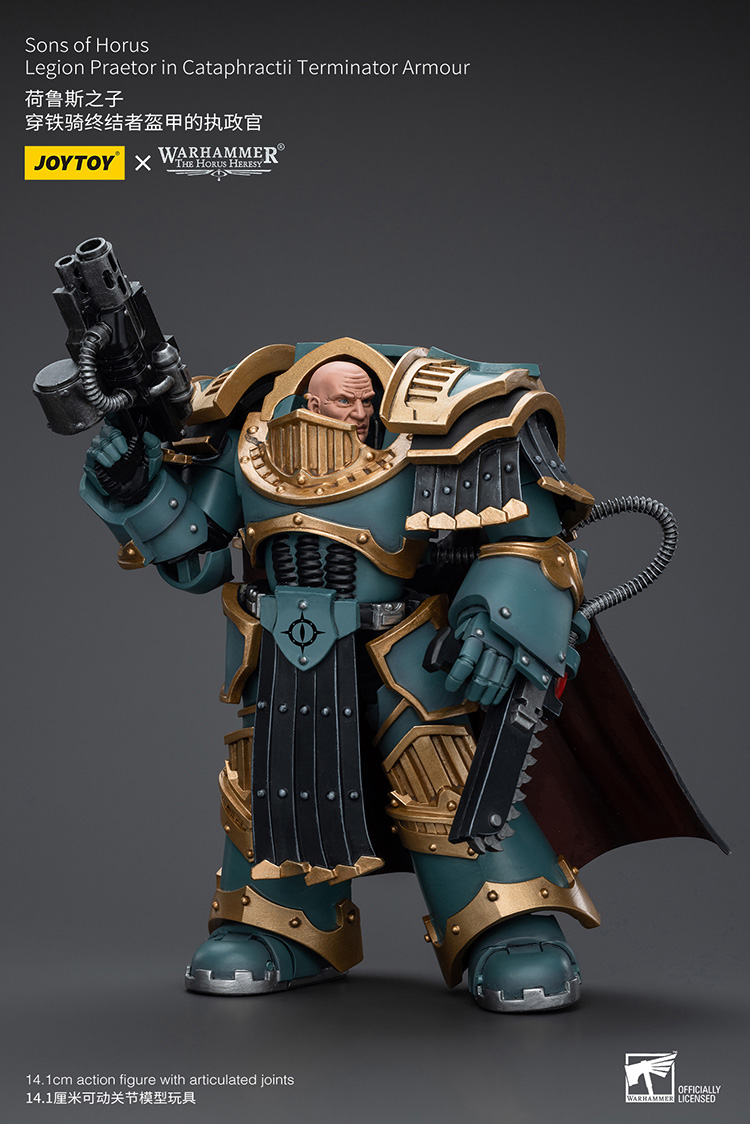 Sons of Horus Legion Praetor in Cataphractii Terminator Armour - view 2