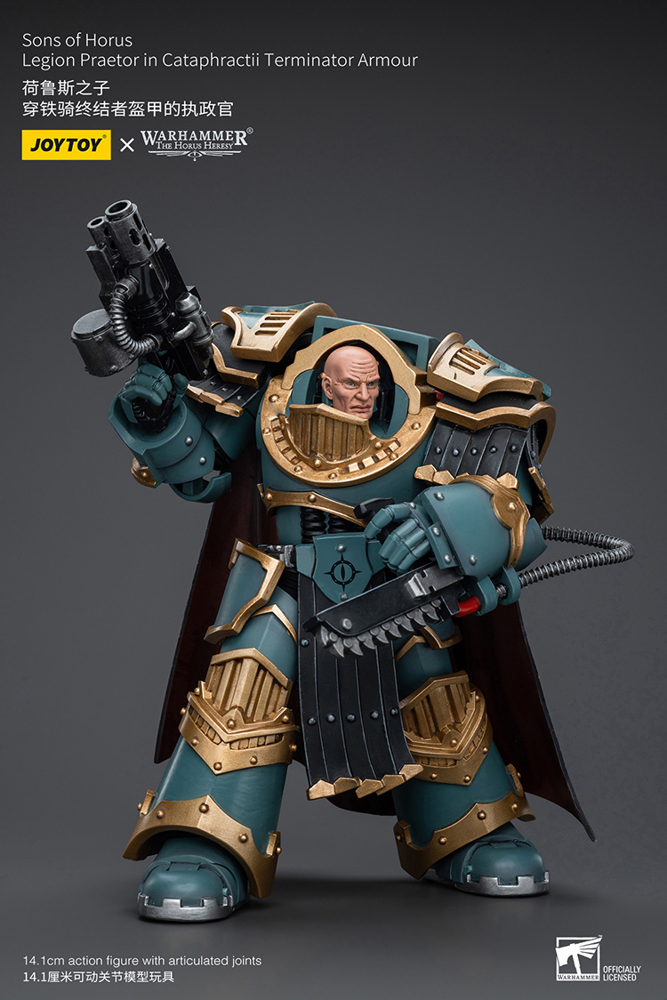 Sons of Horus Legion Praetor in Cataphractii Terminator Armour - view 8