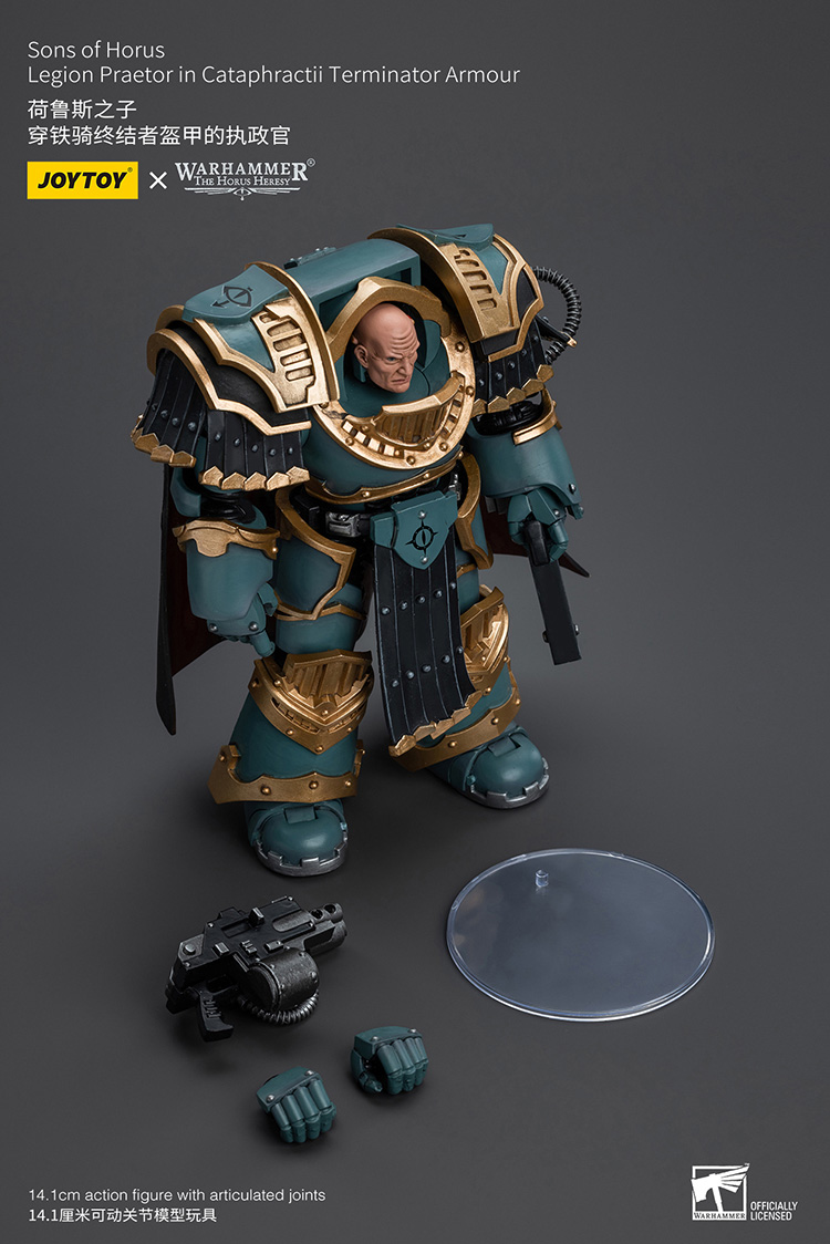 Sons of Horus Legion Praetor in Cataphractii Terminator Armour - view 9