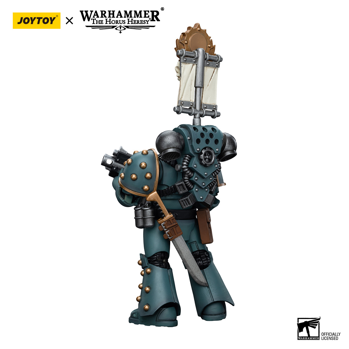 Sons of Horus MKIV Tactical Squad Legionary with Legion Vexilla - view 9