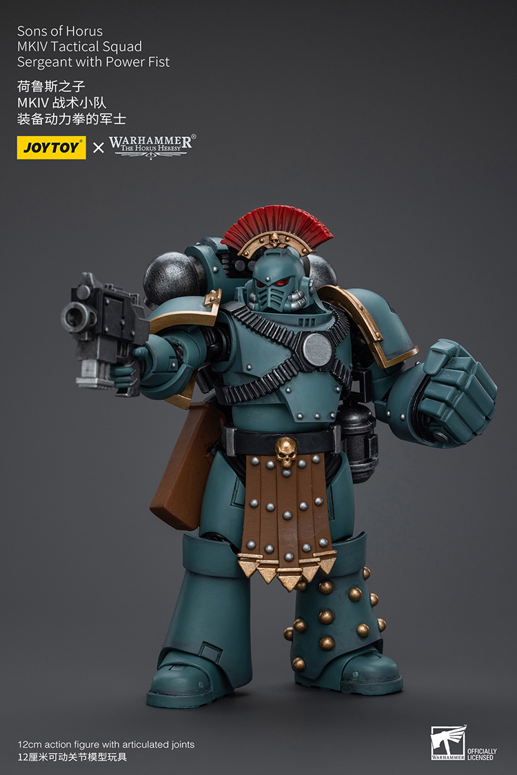 Sons of Horus MKIV Tactical Squad Sergeant with Power Fist - view 4