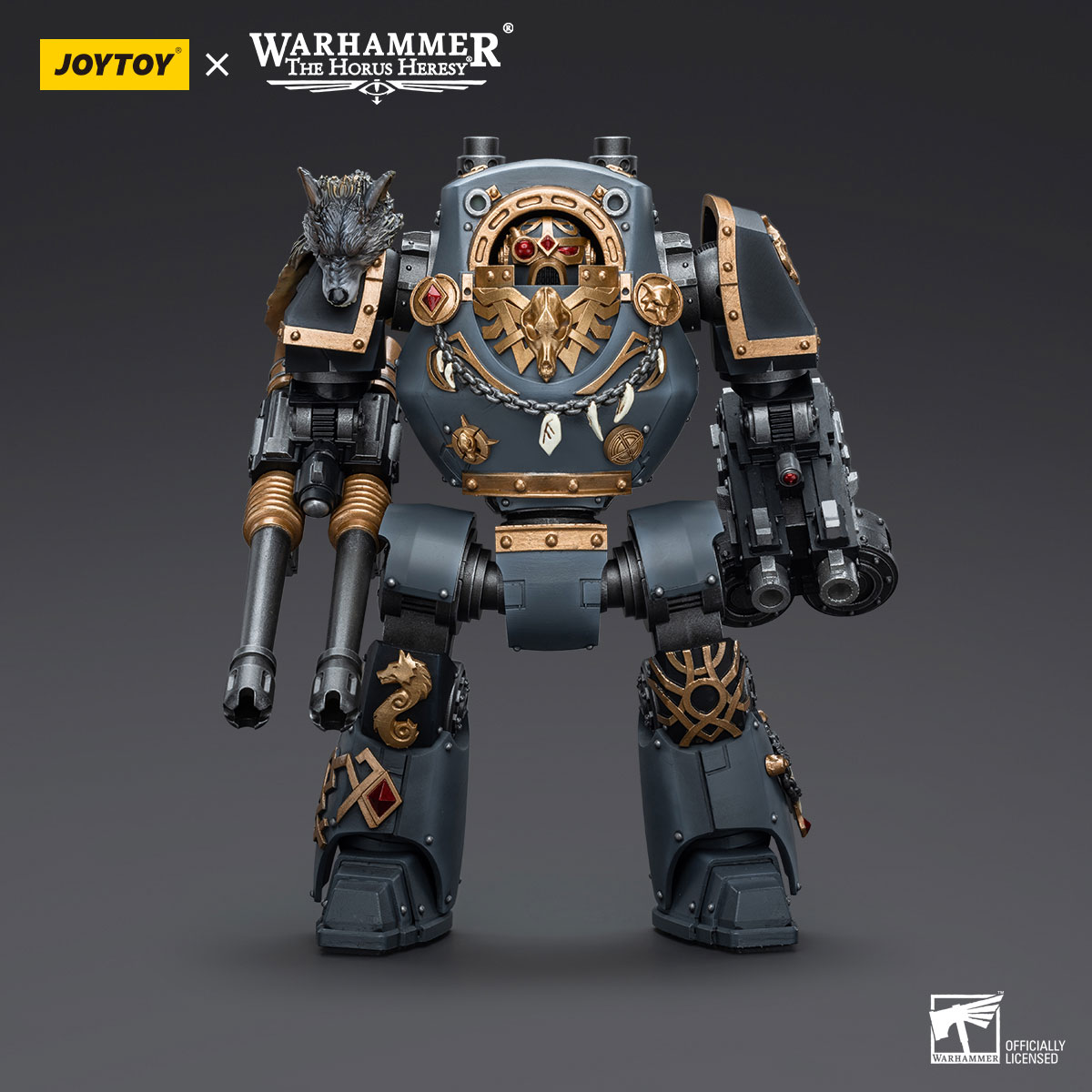 Space Wolves Contemptor Dreadnought with Gravis Bolt Cannon - view 14