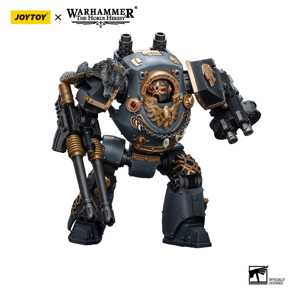 Space Wolves Contemptor Dreadnought with Gravis Bolt Cannon - view 15