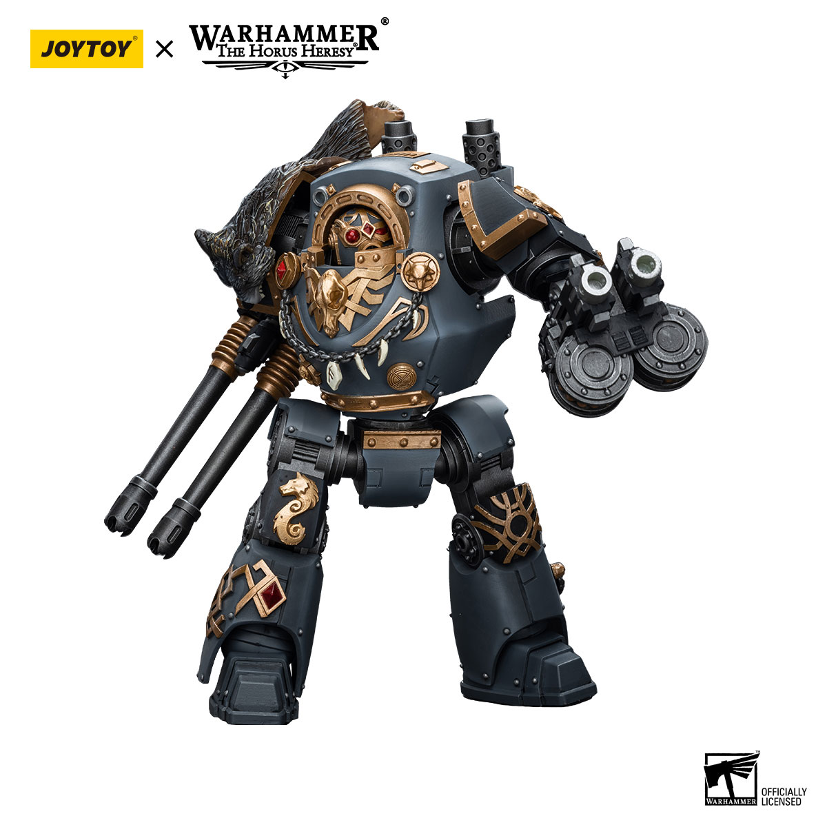 Space Wolves Contemptor Dreadnought with Gravis Bolt Cannon - view 18